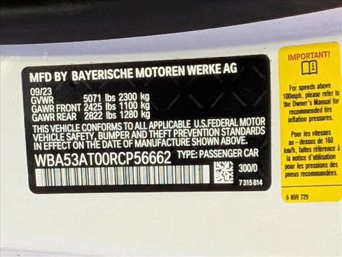 Used 2024 BMW M440i Convertible w/ Parking Assistance Package image 23