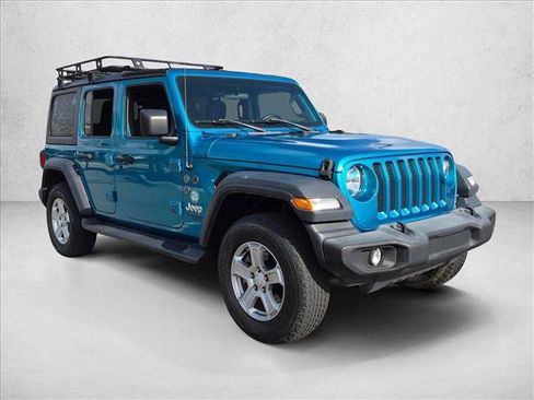 Used 2020 Jeep Wrangler Unlimited Sport S AWD/4WD image 3
