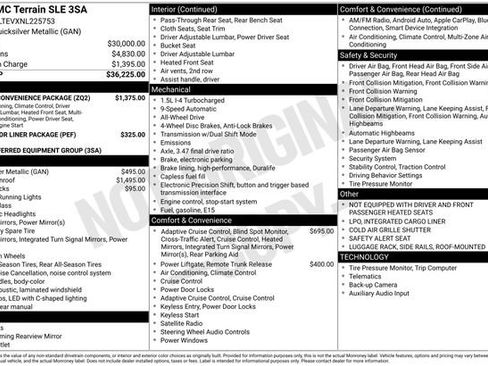Used 2022 GMC Terrain SLE w/ Driver Convenience Package AWD/4WD image 6