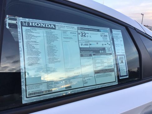 Certified 2023 Honda Civic Sport image 33