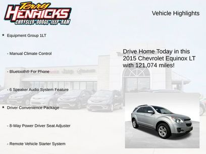 Used 2015 Chevrolet Equinox LT w/ Driver Convenience Package