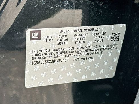 Used 2018 Cadillac CTS Vsport Premium Luxury w/ Morello Red Edition image 34