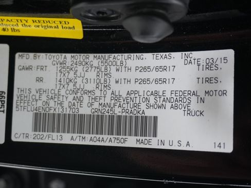 Used 2015 Toyota Tacoma TRD Sport w/ TRD Sport Package image 25