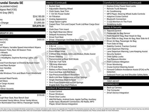Used 2022 Hyundai Sonata SE image 12