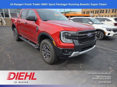 Used 2024 Ford Ranger XLT w/ Trailer Tow Package AWD/4WD image 1