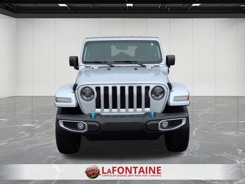 Certified 2023 Jeep Wrangler Sahara 4xe w/ Cold Weather Group image 8