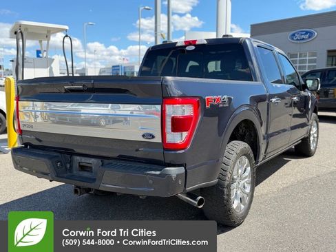 Used 2021 Ford F150 Platinum w/ FX4 Off-Road Package AWD/4WD image 11
