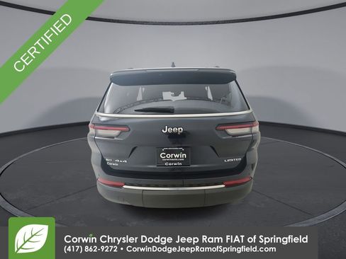 Certified 2023 Jeep Grand Cherokee L Limited w/ Trailer Tow Group (B) image 7