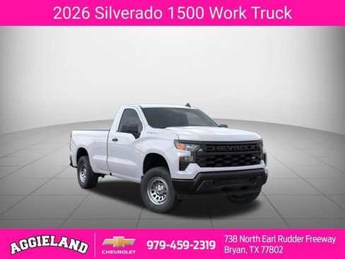 New 2026 Chevrolet Silverado 1500 W/T w/ WT Value Package image 1