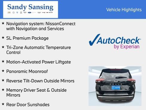 Used 2024 Nissan Rogue SL w/ SL Premium Package FWD image 7