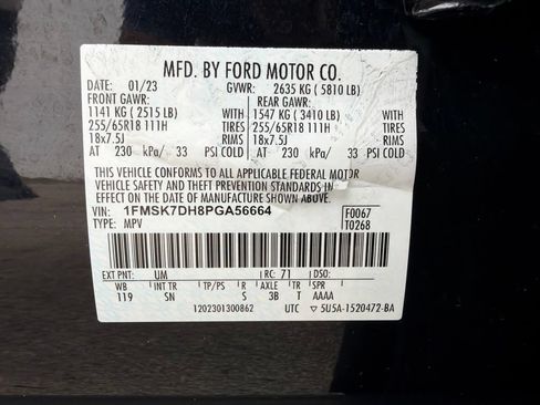 Used 2023 Ford Explorer XLT w/ Equipment Group 202A RWD image 37