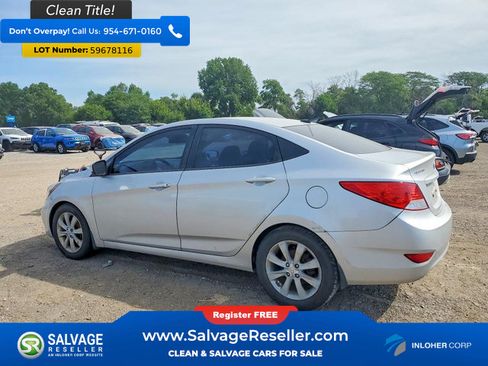 Used 2012 Hyundai Accent GLS w/ Premium Pkg 3 FWD image 3