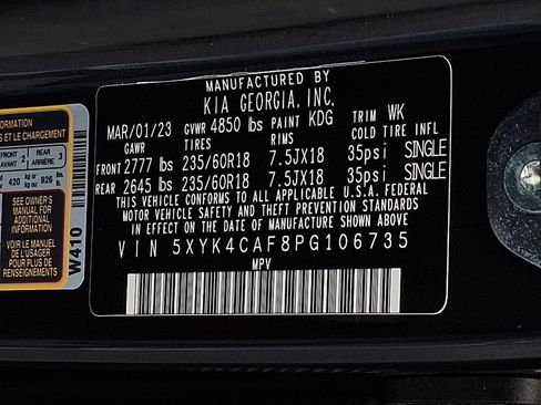 Certified 2023 Kia Sportage SX image 25