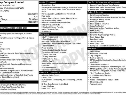 New 2026 Jeep Compass Limited image 30