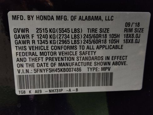 Used 2019 Honda Pilot EX-L image 33