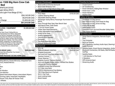 Used 2020 RAM 1500 Big Horn AWD/4WD image 35