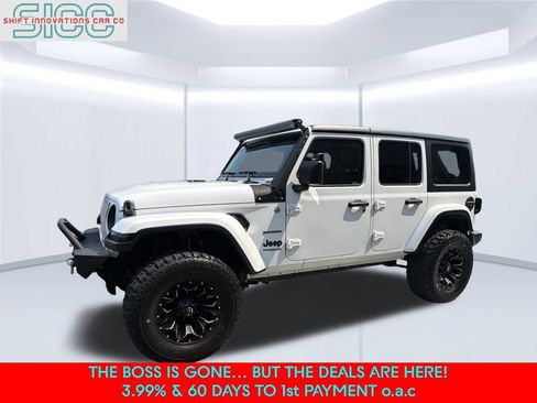 Used 2019 Jeep Wrangler Unlimited Sahara AWD/4WD image 1