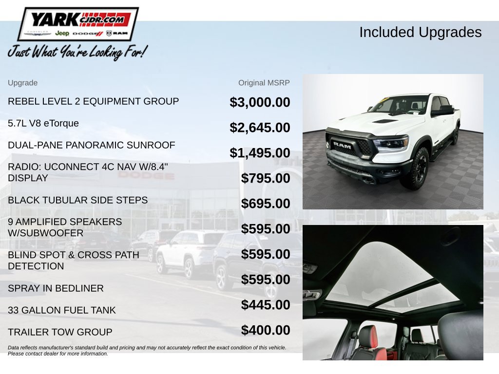Used 2019 RAM 1500 Rebel w/ Rebel Level 2 Equipment Group AWD/4WD image 5
