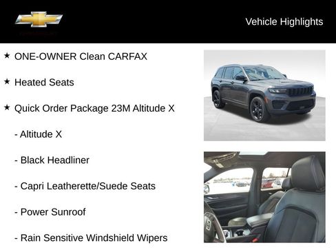 Used 2023 Jeep Grand Cherokee Altitude AWD/4WD image 18