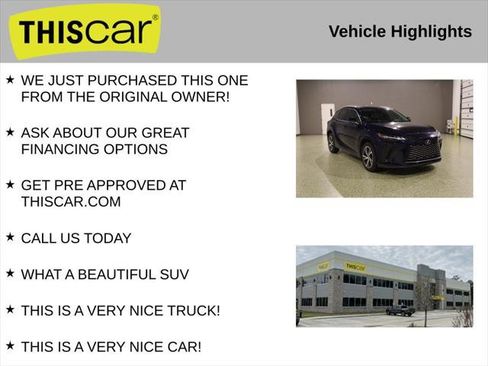 Used 2023 Lexus RX 350 Premium w/ Cold Area Package FWD image 10