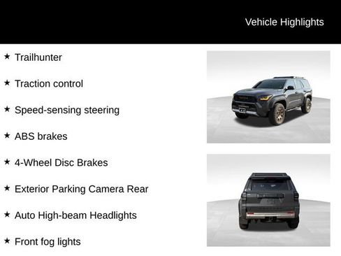 Certified 2026 Toyota 4Runner Trailhunter AWD/4WD image 5