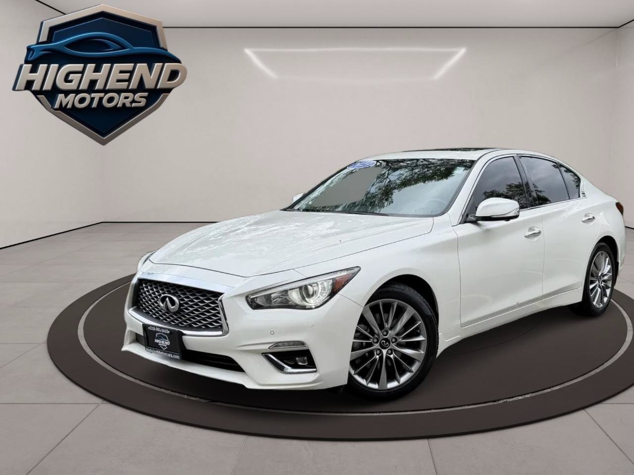 Used 2023 INFINITI Q50 Luxe w/ Cargo Package AWD/4WD image 2