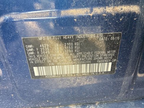 Used 2016 Subaru Legacy 3.6R Limited image 19