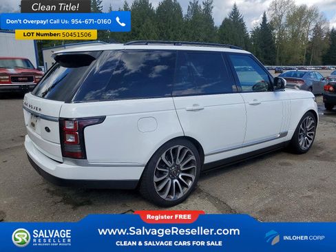 Used 2016 Land Rover Range Rover Supercharged AWD/4WD image 4