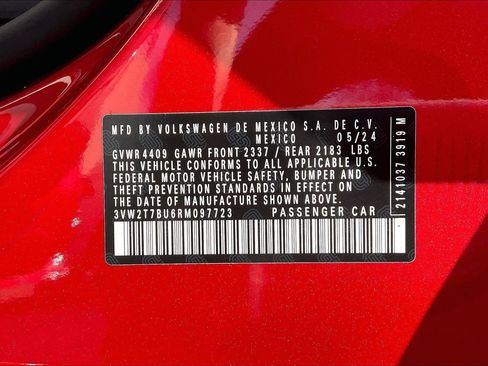 Certified 2024 Volkswagen Jetta GLI Autobahn w/ GLI Black Package image 33