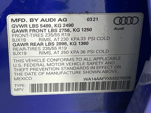 Used 2021 Audi Q5 2.0T Premium w/ Convenience Package AWD/4WD image 42