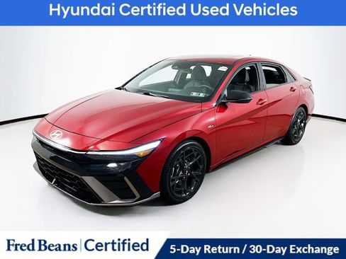 Certified 2025 Hyundai Elantra N Line FWD image 4