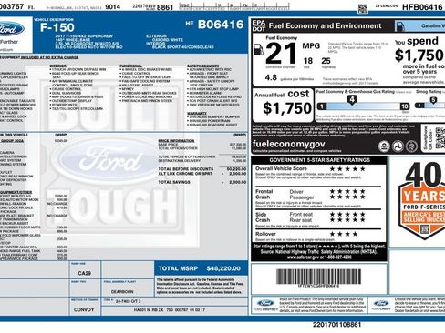 Used 2017 Ford F150 XLT w/ Equipment Group 302A Luxury image 7