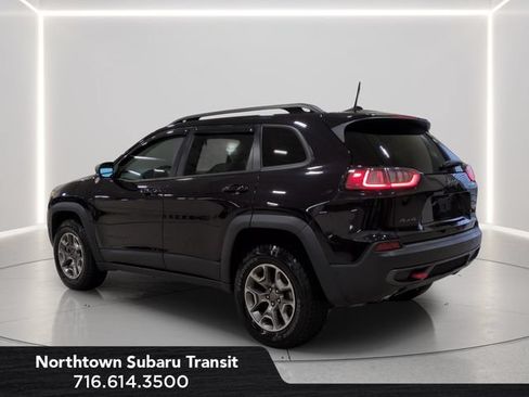 Used 2021 Jeep Cherokee Trailhawk w/ Sun, Sound & Nav Group AWD/4WD image 3