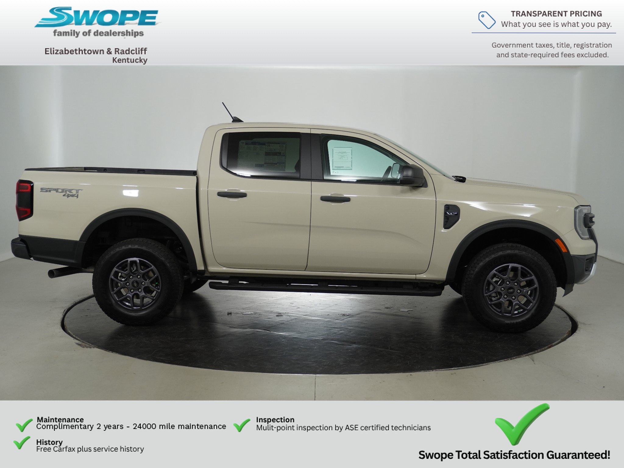 New 2026 Ford Ranger XLT w/ Equipment Group 301A High AWD/4WD image 2