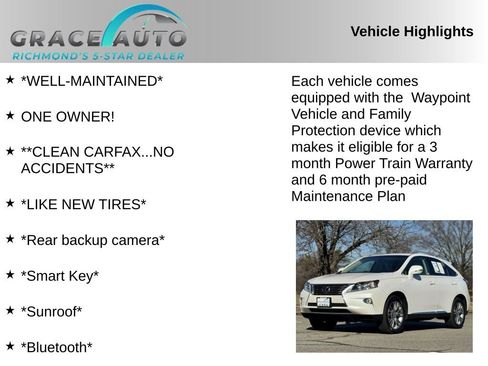 Used 2013 Lexus RX 350 FWD image 2