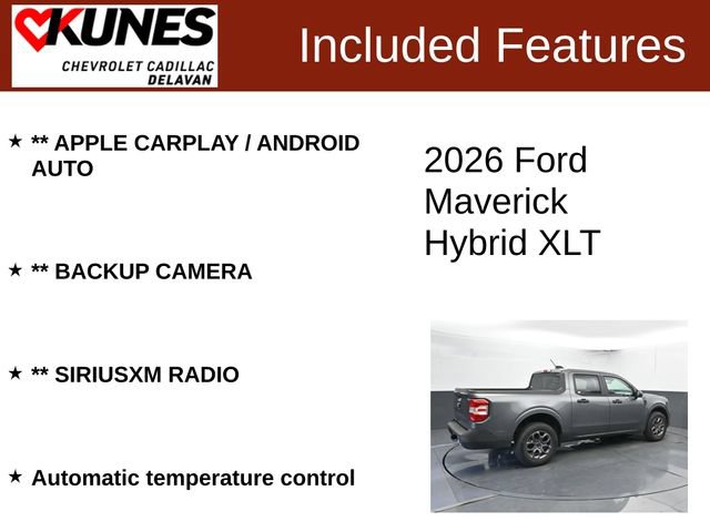 Used 2026 Ford Maverick XLT w/ Equipment Group 301A AWD/4WD image 3