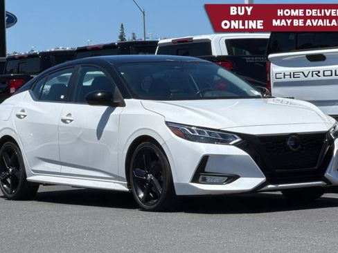 Used 2023 Nissan Sentra SR w/ Midnight Edition Package FWD image 1