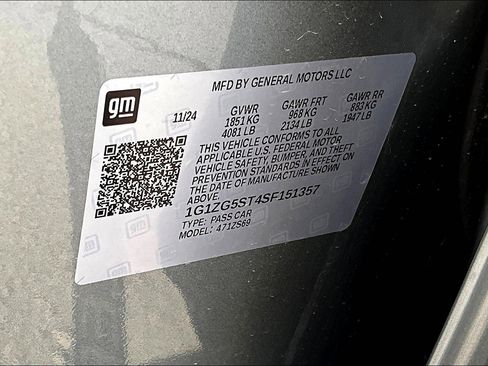 New 2025 Chevrolet Malibu RS image 12