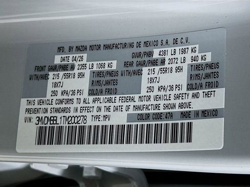 New 2026 MAZDA CX-30 AWD 2.5 S w/ Select Sport Pkg image 27