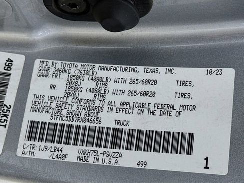 Used 2024 Toyota Tundra 1794 Edition image 36