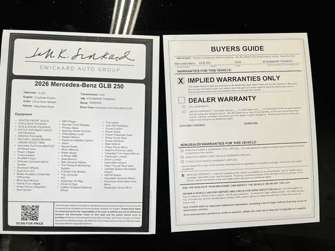 Certified 2026 Mercedes-Benz GLB 250 4MATIC image 46