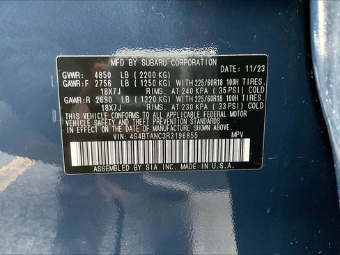 Used 2024 Subaru Outback Limited image 32