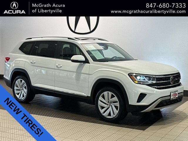 Used 2021 Volkswagen Atlas SEL AWD/4WD image 1