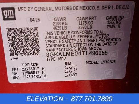New 2026 GMC Terrain Elevation w/ Technology Package II FWD image 29