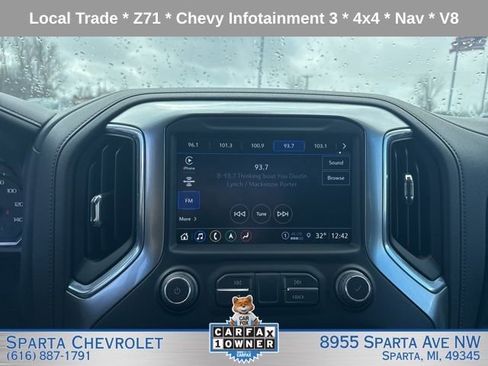 Used 2022 Chevrolet Silverado 1500 LTZ w/ LTZ Convenience Package II AWD/4WD image 14