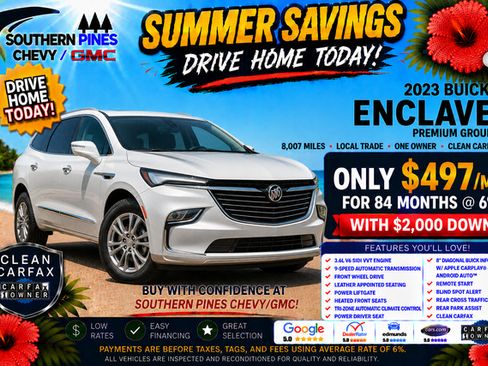 Used 2023 Buick Enclave Premium w/ Experience Buick Package FWD image 5