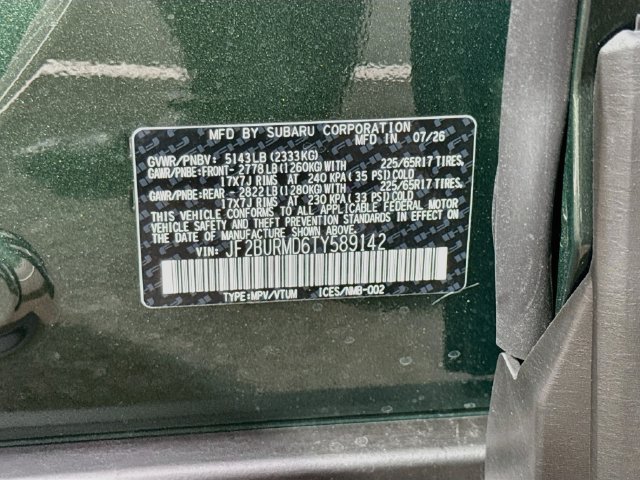New 2026 Subaru Outback Wilderness AWD/4WD image 25