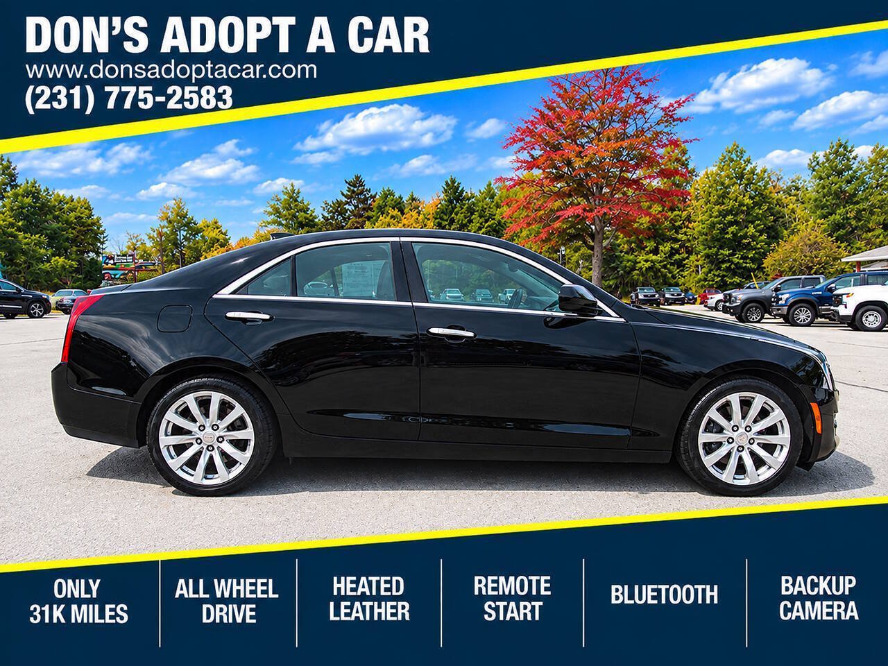 Used 2017 Cadillac ATS 2.0T AWD Sedan image 1
