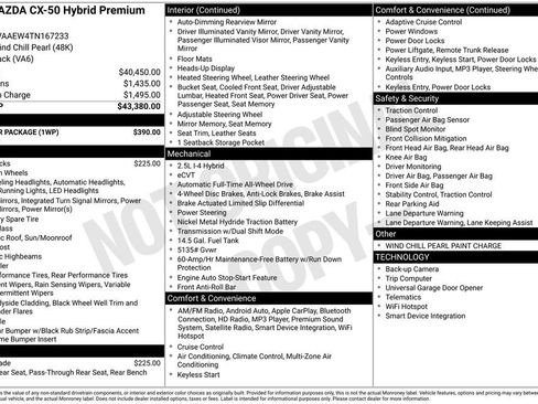 New 2026 MAZDA CX-50 2.5 Hybrid w/ Weather Package image 36