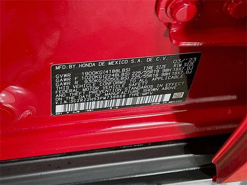 Certified 2023 Honda HR-V Sport image 31